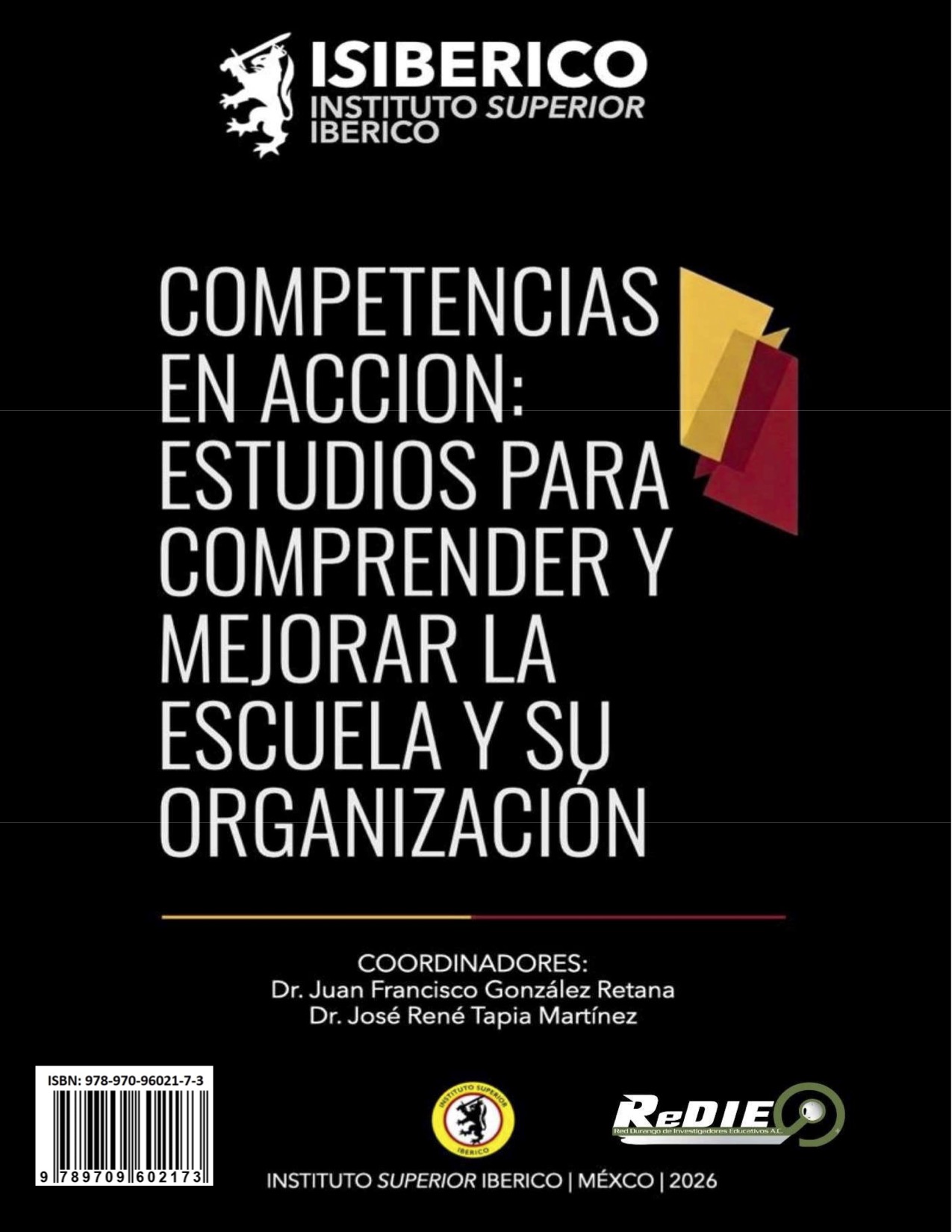Portada: Competencias en Acción — Estudios para comprender y mejorar la escuela y su organización